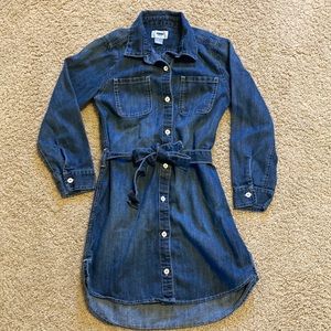 Girls old navy denim dress size 8